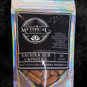 Kachina Sun Capsules - Blue Lotus extract and Indian Warrior Blend